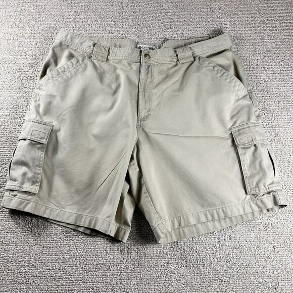 Columbia Other - Columbia Casual Outdoor Hiking Cargo Shorts Green Men’s Size 42 x 8